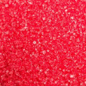 Zucchero glitterato rosso Decora cristalli di zucchero rosso 100 g