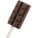 Chocostick Silikomart 12 gelati tavoletta: stampi in silicone su vassoio Gel02