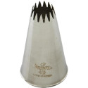 Bocchette o cornetti Speciali numero 4B stella aperta in acciaio inox da Decora