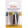 Bocchetta o cornetto speciale meringa a 24 denti, o quadrato stretto, in acciaio inox da Decora Bocchetta o cornetto speciale meringa a 24 denti, o quadrato stretto, in acciaio inox da Decora