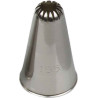 Bocchette o cornetti Fiori Grandi numero 195 in acciaio inox da Decora Bocchette o cornetti Fiori Grandi numero 195 in acciaio inox da Decora