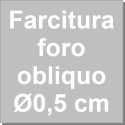 Cornetto Speciale n. 230 per farcitura in acciaio inox ø1,8xh6,3 cm Decora