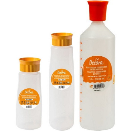 Da 250 a 1000 ml annaffiatore per bagna Decora bottiglia dispenser per bagna con tappo bucherellato