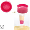 Tappo bucherellato in plastica per bottiglia dispenser da Decora Tappo bucherellato in plastica per bottiglia dispenser da Decora