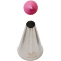 Cornetto Tondo Grande n. 8 in acciaio inox Decora