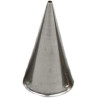 Cornetto tonto n 0/1 da Decora: bocchetta in acciaio inox senza punti di saldatura confezionato in blister Cornetto tonto n 0/1 da Decora: bocchetta in acciaio inox senza punti di saldatura confezionato in blister