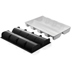 Kit Grandi Tronchi Silikomart – Set Stampo in Silicone con Supporto, 2 Tronchetti 58×152×H76 mm