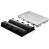 Kit grandi tronchi Silikomart: set 2 stampi silicone 2 grandi tronchi 58x15,2xh7,6 cm con supporto in plastica Kit grandi tronchi Silikomart: set 2 stampi silicone 2 grandi tronchi 58x15,2xh7,6 cm con supporto in plastica