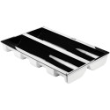 Kit grandi tronchi Silikomart: set 2 stampi silicone 2 grandi tronchi 58x15,2xh7,6 cm con supporto in plastica