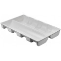 Kit grandi tronchi Silikomart: set 2 stampi silicone 2 grandi tronchi 58x15,2xh7,6 cm con supporto in plastica