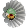 Stampo babà o budino medio a margherita senza tubo Decora ø11/ø20xh7 cm in acciaio antiaderente Stampo babà o budino medio a margherita senza tubo Decora ø11/ø20xh7 cm in acciaio antiaderente