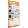 Kit cornetti orange Decora, con 5 bocchette 1 adattatore e 1 supporto fiori Kit cornetti orange Decora, con 5 bocchette 1 adattatore e 1 supporto fiori