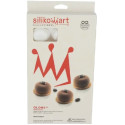 Globe 26 Silikomart: stampo in silicone per 15 sfere mignon 3D da 45 h 20 mm