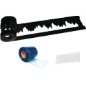 Fuoco Silikomart: stampo in silicone per fascia h 4,5 cm da ø60 a ø26 cm