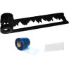 Fuoco Silikomart: stampo in silicone per fascia h 4,5 cm da ø60 a ø26 cm Fuoco Silikomart: stampo in silicone per fascia h 4,5 cm da ø60 a ø26 cm