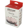 Goccia Silikomart: stampo in silicone per fascia h 4,5 cm da ø60 a ø26 cm