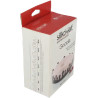 Goccia Silikomart: stampo in silicone per fascia h 4,5 cm da ø60 a ø26 cm Goccia Silikomart: stampo in silicone per fascia h 4,5 cm da ø60 a ø26 cm