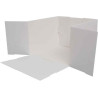 Scatola quadrata per dolci con coperchio 36,5x36,5xh30 cm in cartoncino bianco Decora