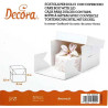 Scatola quadrata per dolci 26,5x26,5 cm ed altezza 15 cm in cartoncino uso alimentare colore bianca Scatola quadrata per dolci 26,5x26,5 cm ed altezza 15 cm in cartoncino uso alimentare colore bianca