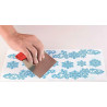 Raschia acciaio inox impugnatura in plastica lunga 13 o 17,5 cm da Silikomart Raschia acciaio inox impugnatura in plastica lunga 13 o 17,5 cm da Silikomart