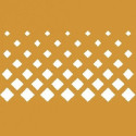 Stencil losanga Silikomart stampo silicone giallo decoro geometrico 137x72xh1 mm - set 2 pz