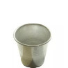 Formina babà mignon in alluminio puro di diametro 3,5 cm ed altezza 4 cm