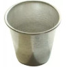 Formina babà per monoporzione grande in alluminio puro di diametro 7 cm ed altezza 8 cm