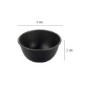 Formina parrozzo in alluminio antiaderente con bordo per monoporzioni a semisfera ø5xh2 cm da Vespa