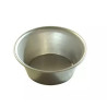 Formina creme caramel o formina muffin tonda in alluminio di ø7,5 x h 3,2 cm