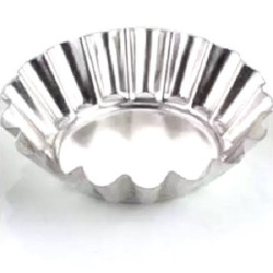 Vespa Formina Riccia Tonda Per Briochette in Latta Larga 7cm