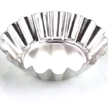 Formina riccia larga in latta ø7xh1,5 cm da Vespa formina riccia per dessert tondi