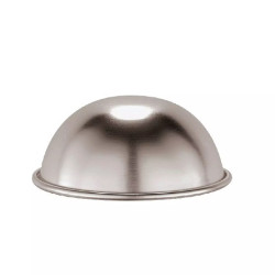 Forma parrozzo stampo da forno in alluminio per semisfera di ø16 cm
