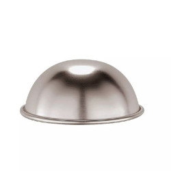 Forma parrozzo stampo da forno in alluminio per semisfera di ø16 cm