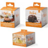 Set 3 stampi mezza sfera in alluminio anodizzato stampi delizie al limone: piccole semisfere di ø10 cm