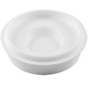 Kit Game 1200 Silikomart: set 2 stampi in silicone bianco per torta tonda ad incastro verticale di ø18xh2 cm