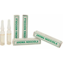 Aroma nocciola liquido da Madma in fiala da 2 g, per aromatizzare impasti e creme per dolci