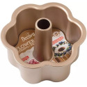 Decora Angel Food Fiore Rose Gold Line (Ø22×10cm) – Stampo Chiffon Cake in Metallo Antiaderente