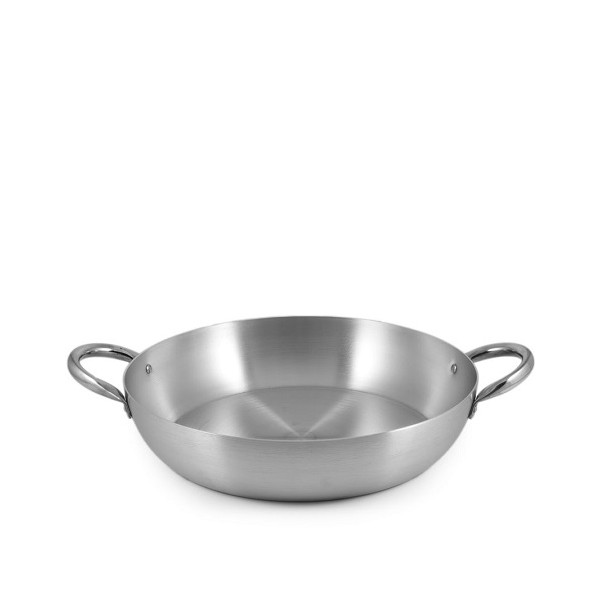 Tegame in alluminio con due manici da ø22 a ø40 cm