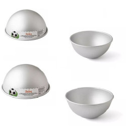 Decora Stampo Mezza Sfera in Alluminio Anodizzato (Ø20/22cm) – Per Torte
