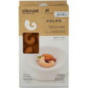 Polpo 20 Silikomart stampo silicone giallo 12 preparazioni tentacoli di polpo, linea Naturae