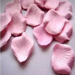 Petali Finti Rosa in stoffa in confezione da g 15 per decorazione ed addobbi