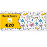 Buono Regalo del valore di 20€ utilizzabile tutto il catalogo Cakeitalia.it Buono Regalo del valore di 20€ utilizzabile tutto il catalogo Cakeitalia.it