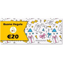 Buono Regalo del valore di 20€ utilizzabile tutto il catalogo Cakeitalia.it