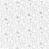 Confezione da 20 veli in Polycotton grigio di forma quadrata di 24x24 cm Confezione da 20 veli in Polycotton grigio di forma quadrata di 24x24 cm