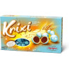Krixi celeste Crispo 900 g: confetti celesti tondi con croccanti cereali ricoperti di cioccolato bianco Krixi celeste Crispo 900 g: confetti celesti tondi con croccanti cereali ricoperti di cioccolato bianco