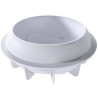 Splash 1320 Silikomart: stampo in silicone bianco per torte di ø17xh7,7 cm con separatore Splash 1320 Silikomart: stampo in silicone bianco per torte di ø17xh7,7 cm con separatore