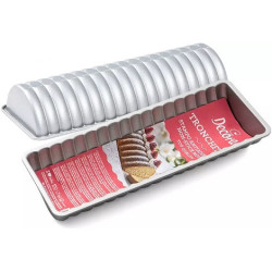 Decora Stampo Tronchetto Forma Gazzella (31×12×H5cm) – Teglia in Acciaio Antiaderente