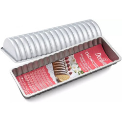 Stampo Tronchetto o Forma Gazzella in acciaio antiaderente da 31x12xh5 cm da Decora
