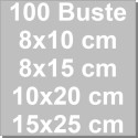 Da 10 a 25 cm 100 sacchetti trasparenti per caramelle biscotti e cake pops da Decora