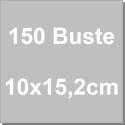 Set 150 sacchetti trasparenti master 10x15,2 cm con laccetti da Wilton